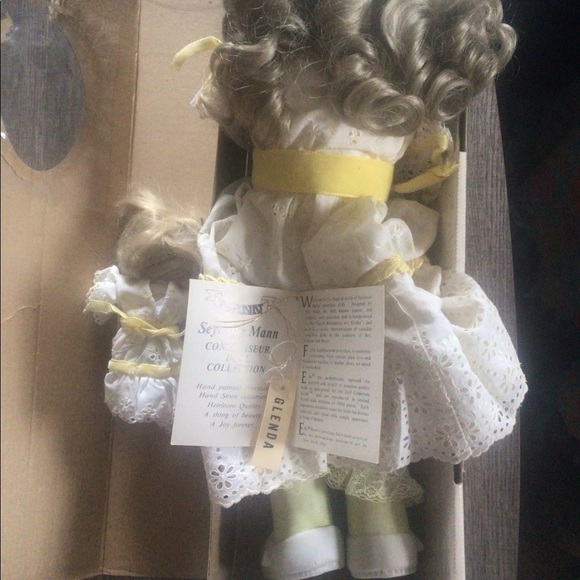Seymour Mann Porcelain Doll - Picture 4 of 8